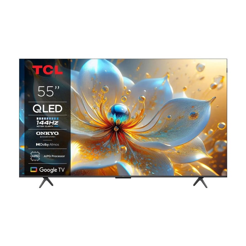 TCL 55T8C 55 inch 4K QLED 144Hz Smart TV