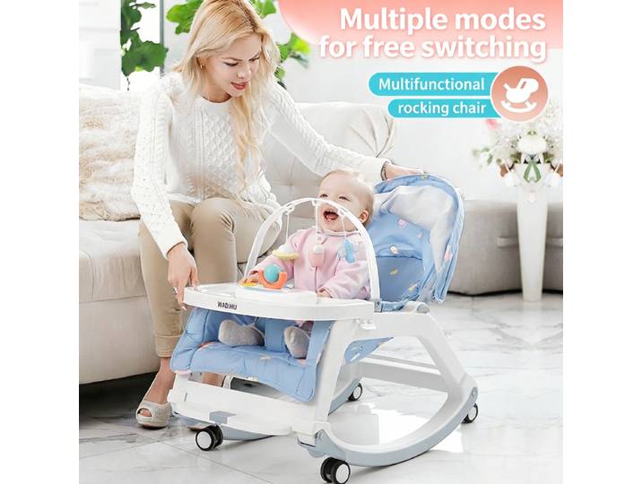Bébé chaise à bascule poussette bébés coaxial bébé berceau enfants chaise longue prenant enfant pour dormir lit à bascule bébé bascule