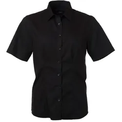 Damen Kurzarm Bluse "JN683" - XL - black
