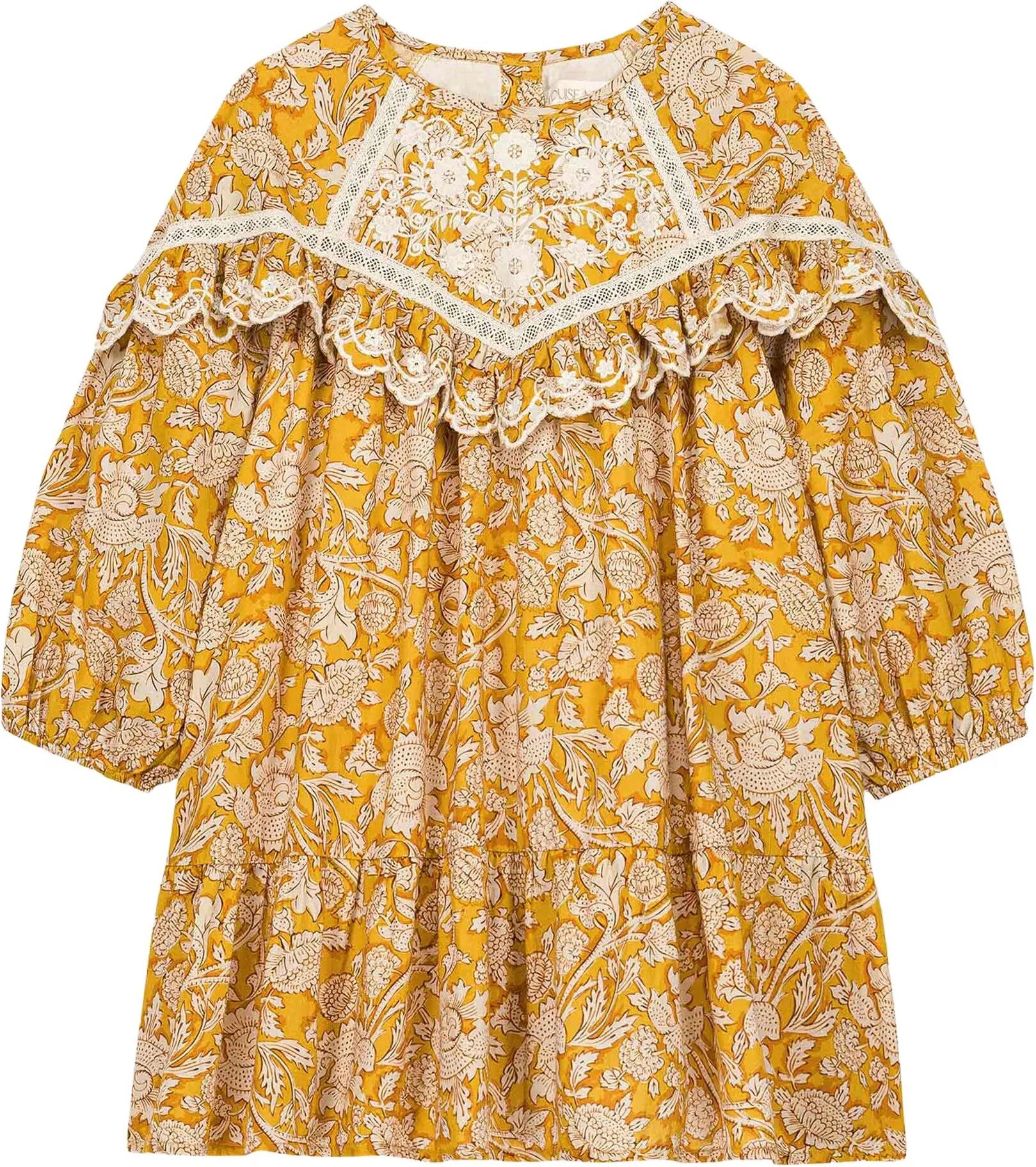 Louise Misha Robe Orana Fleurie Coton Bio Miel 2 ans