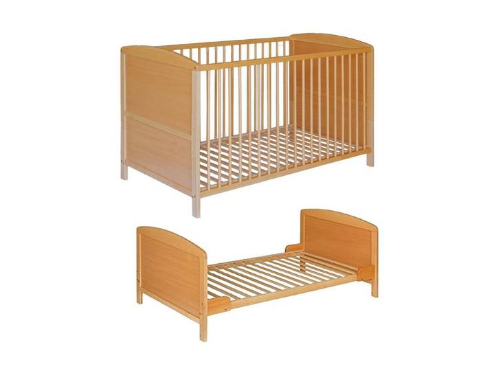 Best for Kids Babybett Best For Kids Wandelbares Babybett – Mit oder Ohne Matratze, Buche