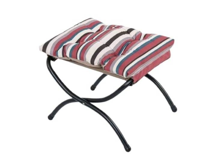 DANNMPX Sitzhocker Wohnzimmer Klappbarer Fußstützenhocker Accent Padded Sofa Fußhocker for Lazy Chair Zusätzliche Sitzplätze(Multi-Colored)