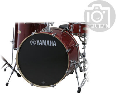 Yamaha "18"x15" Stage Custom BD CR" Cranberry Red