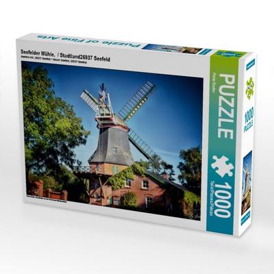 CALVENDO Puzzle Seefelder Mühle, / Stadtland26937 Seefeld | 1000 Teile Lege-Größe 64x48cm Foto-Puzzle für glückliche Stunden