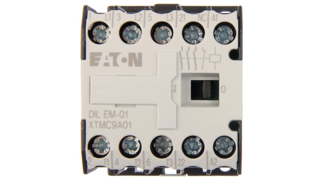 Eaton Magneetschakelaar 9A, 3-polig, 24V AC, model 0Z 1R DILEM-01 (24V 50/60Hz)