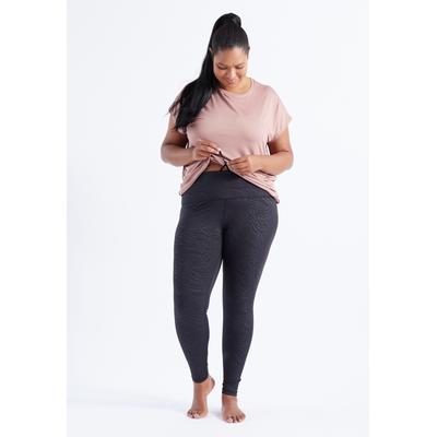 Sporthose Q BY ENDURANCE "Cerine", Herren, Gr. 44, EURO-Größen, schwarz, 81% Polyester, 19% Elasthan, mehrfarbig, normal, Hosen Sporthose, mit atmungsaktivem Recycling-Polyester