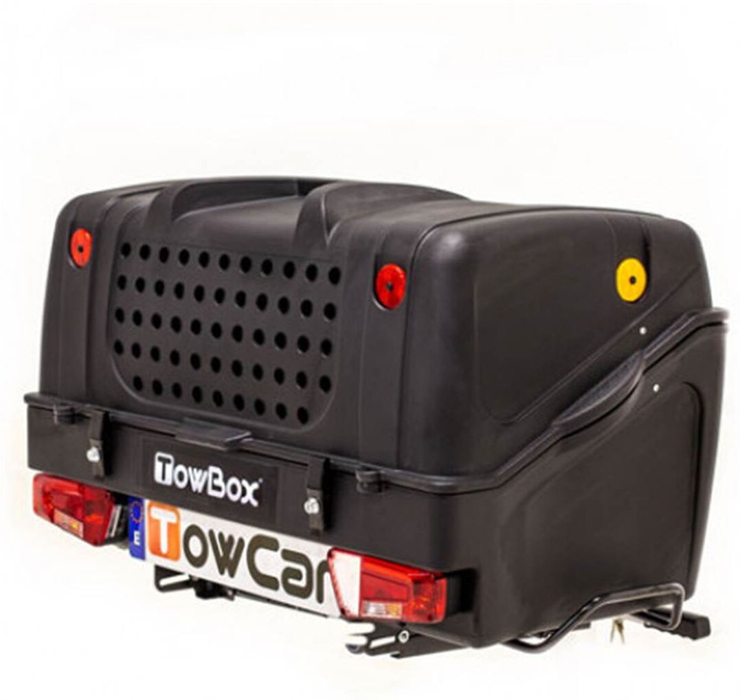 Towcar Towbox V1 gaiola com bola para cães preto