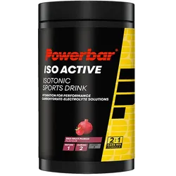 POWERBAR Isoactive Isotonisches Sportgetränk Red Fruit Punch | Dose 6