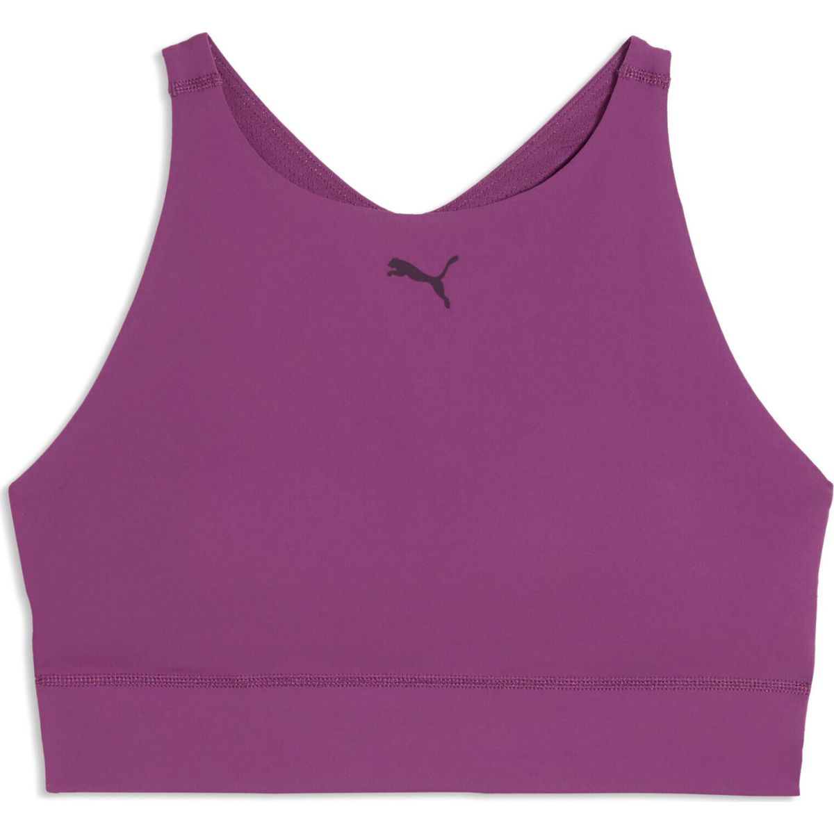 Puma Shapeluxe High Neck Bra - Mid plum wine (69) M 528138-69-M