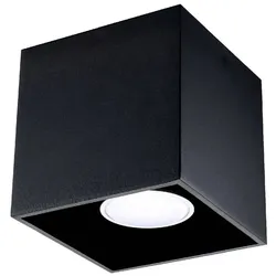 Sollux SL.0022 Deckenleuchte QUAD 1 schwarz