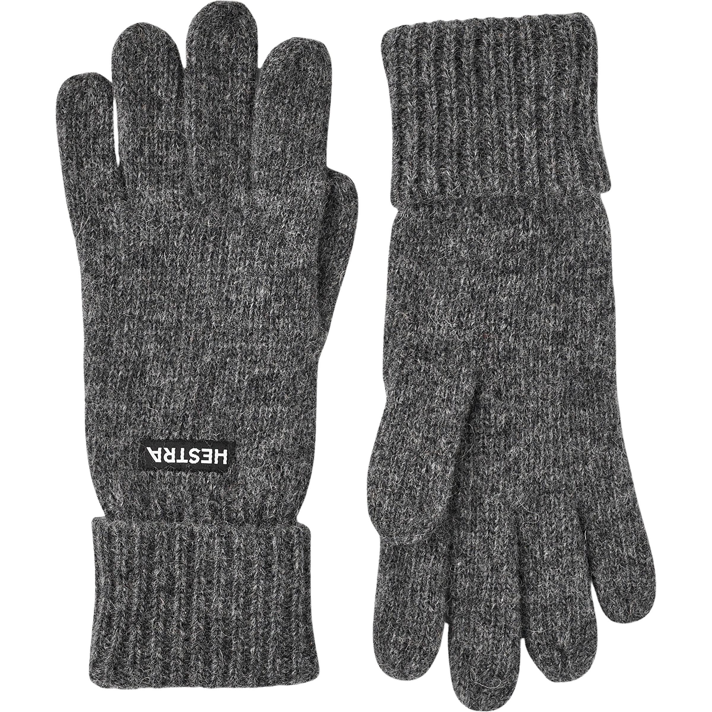 Hestra Pancho Fingerhandschuhe grau Größe 9 Lifestyle Elastisch