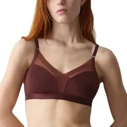 Triumph BH Shape Smart N Soft Bra Schokolade Fit Smart 4 Damen