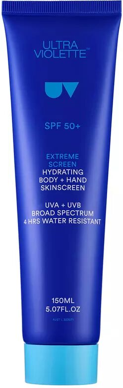 ULTRA VIOLETTE - Extreme Screen - Feuchtigkeitsspendende Sonnencreme für Körper und Hände LSF 50+, 150  ml, Fantasie