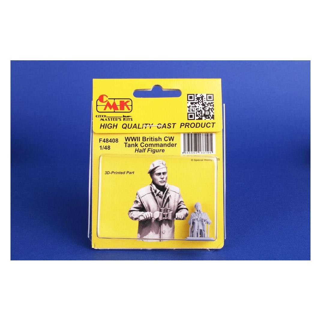 CMK WWII British CW Tank Commander / Half Figure (129-F48408)