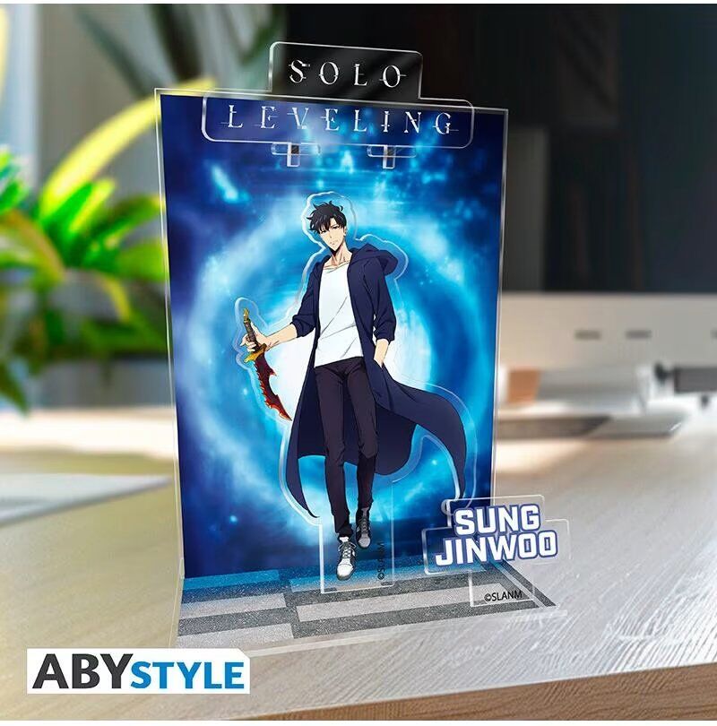 Abystyle Figura Acrílica Solo Leveling Diorama Jinwoo Portal Talla Única Unisex