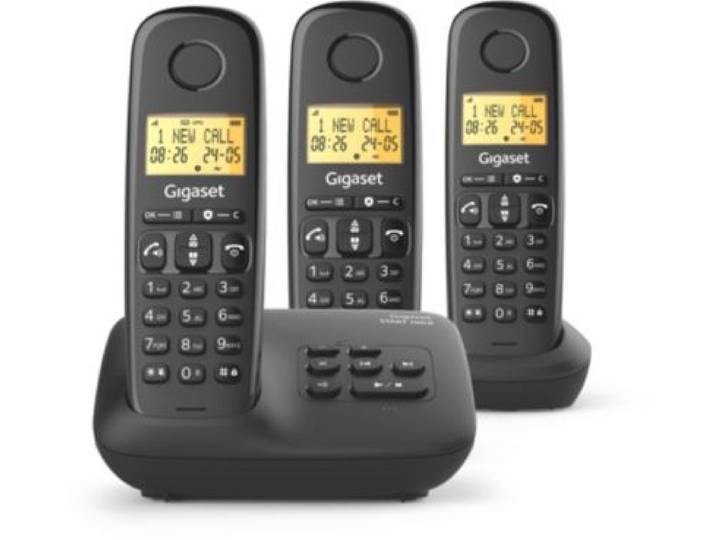 Gigaset - Téléphone Sans Fil Basic 100a Trio