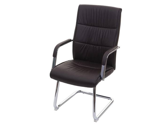 Jamb Konferenzstuhl Braun 1er-Set, Textil, 59x105x71 cm, Esszimmer, Stuhl, Schwingstuhl