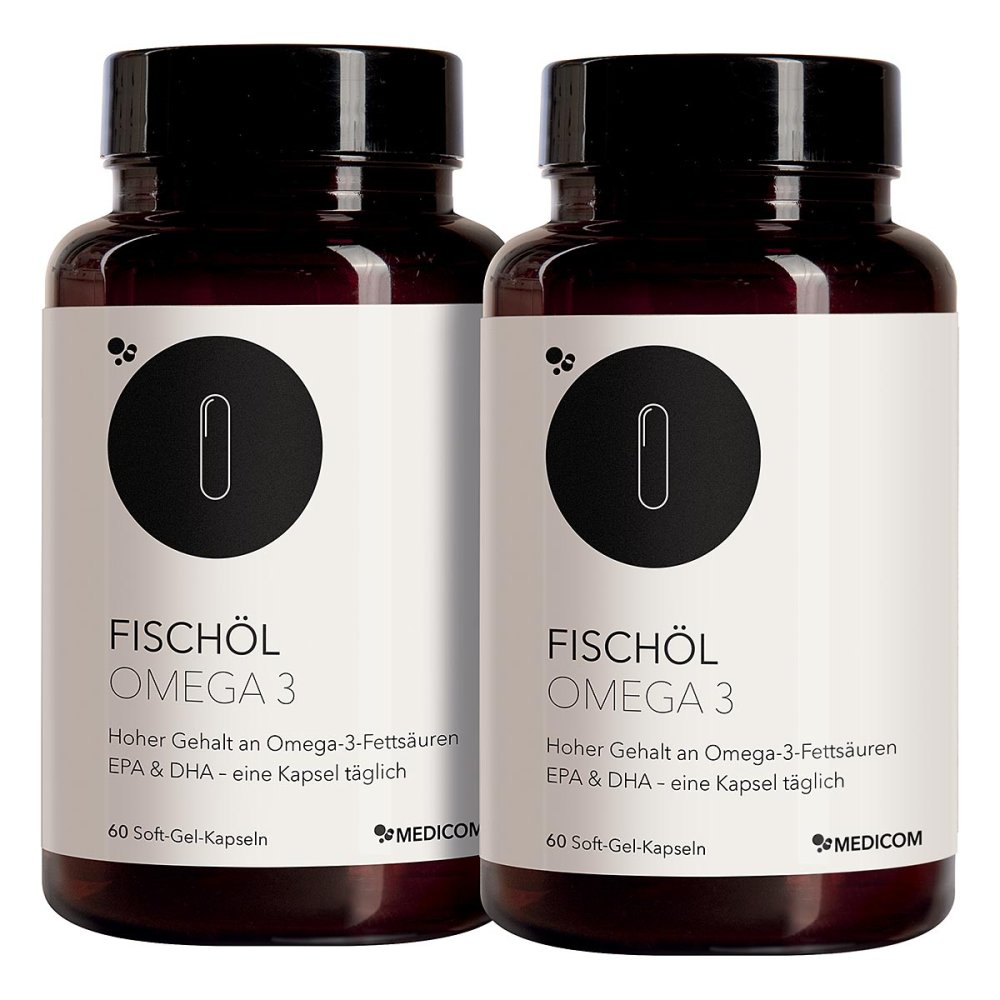 MEDICOM Pharma GmbH Fischöl Omega-3 Weichkapseln 20627095