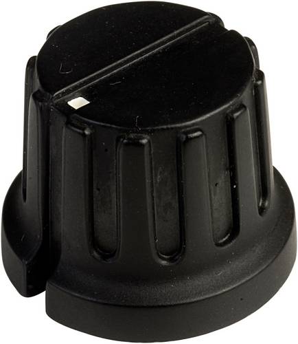 SCI PN-38C (6.4mm) PN-38C (6.4mm) Drehknopf mit Zeiger Schwarz (Ø x H) 20.3mm x 15.6mm