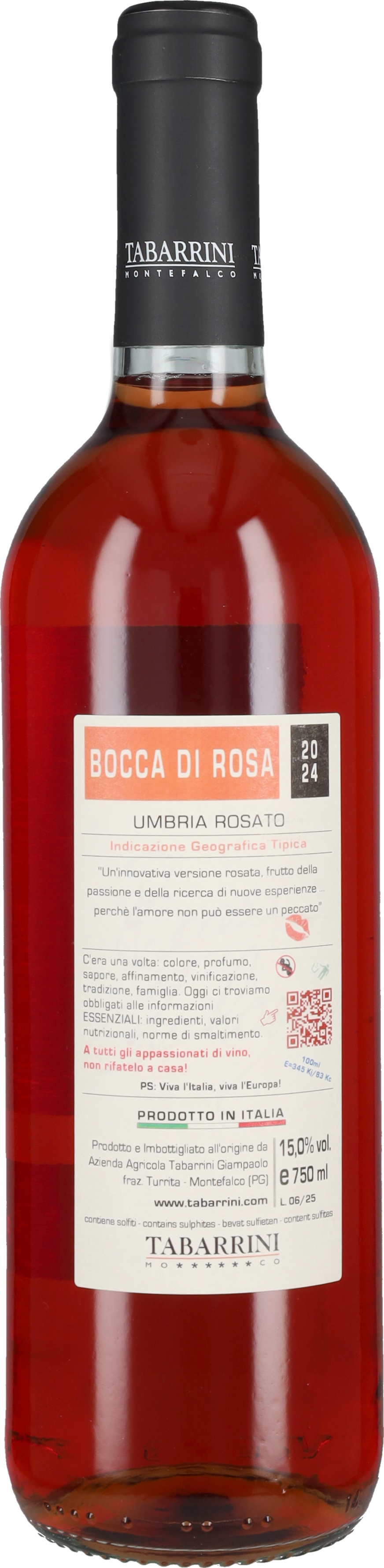 Sagrantino Rosé 'Bocca di Rosa' Tabarrini 2024