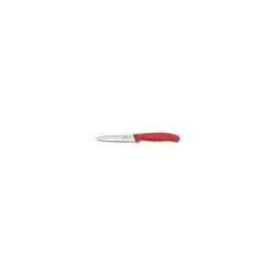 6.7731.C1 Swiss Classic, Gemüsemesser, 10cm, Wellen rot