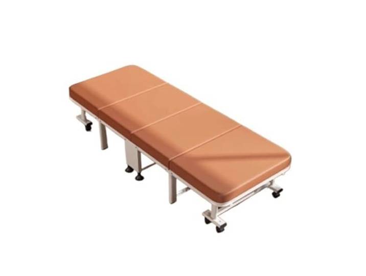 Xumh2024-3 Klappbett Klappbett mit Latexpolster, Loungesessel for Zuhause, Krankenhauspflege, Einzelbett, Büro, Mittagspause(Weiß,XL)