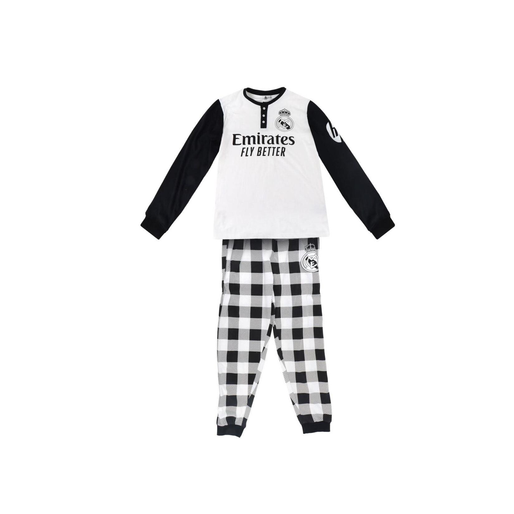 Real Madrid Kids Pyjama – Langarm Nachtwäsche aus Baumwolle & Polyeste
