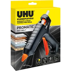UHU, Heissklebepistole, PROMATIC HOT MELT Heissklebepistole schwarz, orange, 1 St.