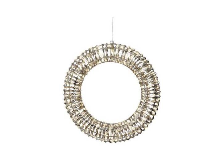 Lumineo verlichte kerstkrans buiten - 600 leds
