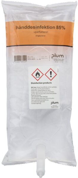 Combiplum Hånddesinfek. 85%   Flydende   Pose   1l