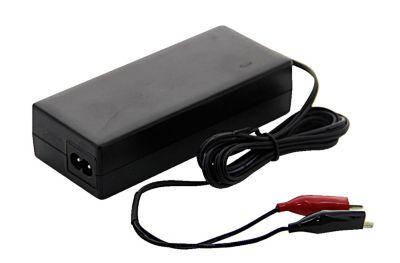 Akku-Ladegerät für CEMO Elektropumpen, 100 – 240 V, Ausgang 14,4 V - 3 A, mit Krokodilklemmen