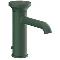 Gessi Origini Waschtisch-Einhebelmischer, mit Ablaufgarnitur, Ausladung 131mm, 66001276, Farbe: Matte Agave