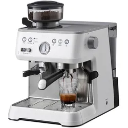 Solis Siebträger Kaffeemaschine 54 mm Siebhalter Milchaufschäumer Bohnenmahlwerk