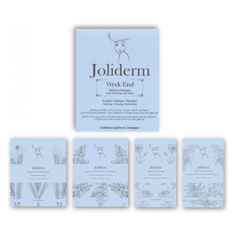 Joliderm Wochenend-Set - feuchtigkeitsspendende Kokosnusswasser-Maske, konturierendes Augenmasken-Patch (45268797)