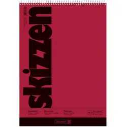 BRUNNEN Skizzenblock 24,0 x 34,0 cm, 1 Block