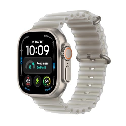Apple Watch Ultra 4 GPS + Cellular Smartwatch in Naturel Titanium
