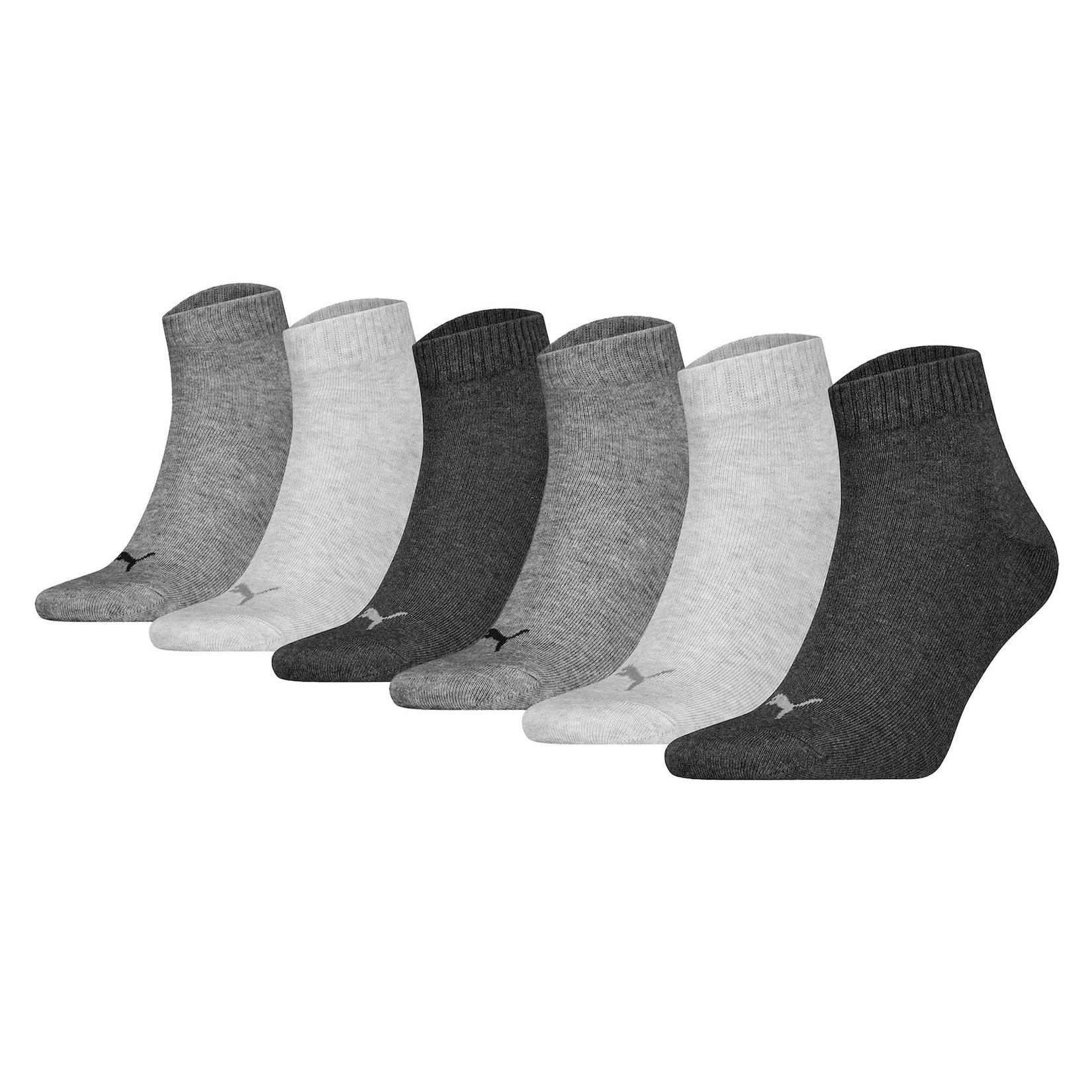 Quarter Plain ECOM 6P Unisex Socken