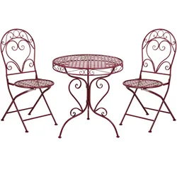 BISTRO-SET Rot Albinia