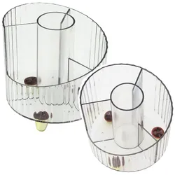 Schulbedarf Organizer Büro Transparent Weiß