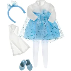 Modern Girl Sister! Outfit Set Blau Glitzer, 38 cm