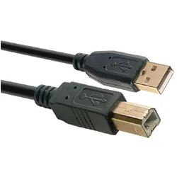 Stagg USB 2.0 Kabel, USB A/USB B (m/m), 3 m - USB-Kabel