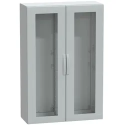 Schneider Electric NSYPLA15104TG Polyestergehäuse bodenst. PLA komplett abgedichtet 1500x1000x420mm IP65, transp. Türen