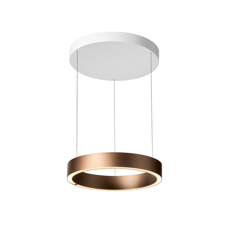 LOOM Design LED-Pendelleuchte VELORA S 40cm Caramel Braun 882-002 5712802227602