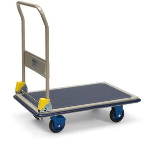 Prestar Transportwagen NF-301, klappbar, 920 x 610mm, Antirutsch-Oberfläche, Tragkraft 300 kg