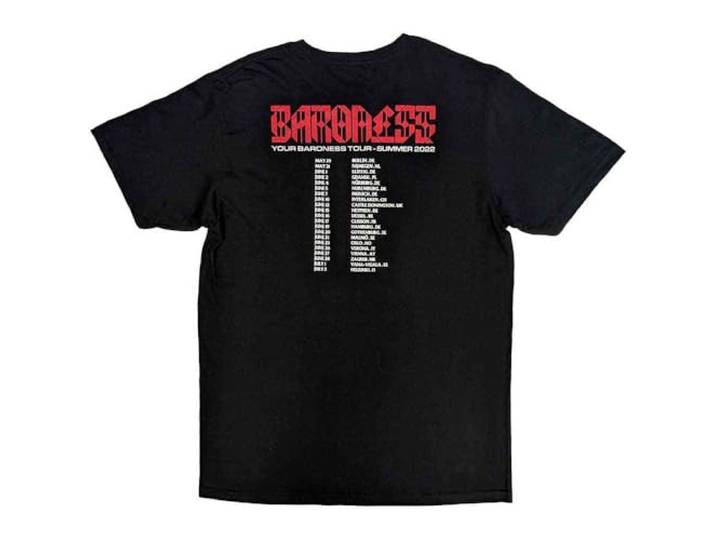 Baroness Lightwing Band Logo T Shirt M