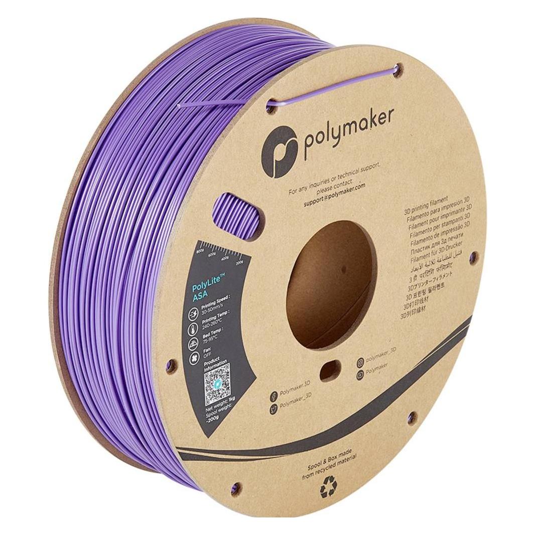 Polymaker PolyLite ASA Lila 1,75 mm 1000 g (ASA, 1000 g, 1.75 mm) (PF01008)