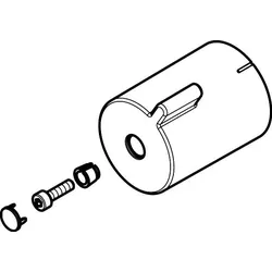 Hansgrohe Griff für Thermostat Aufputz chrom, 92836000 92836000