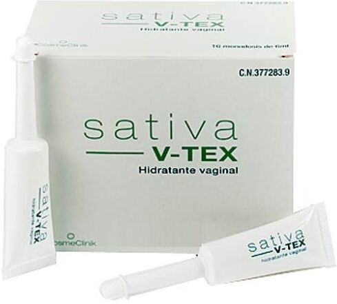 Cosmeclinik Sativa V Tex Hidratante Vaginal 16 Dosis