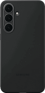 Funda móvil - Samsung, Para Galaxy S25 FE, Silicona, Negra