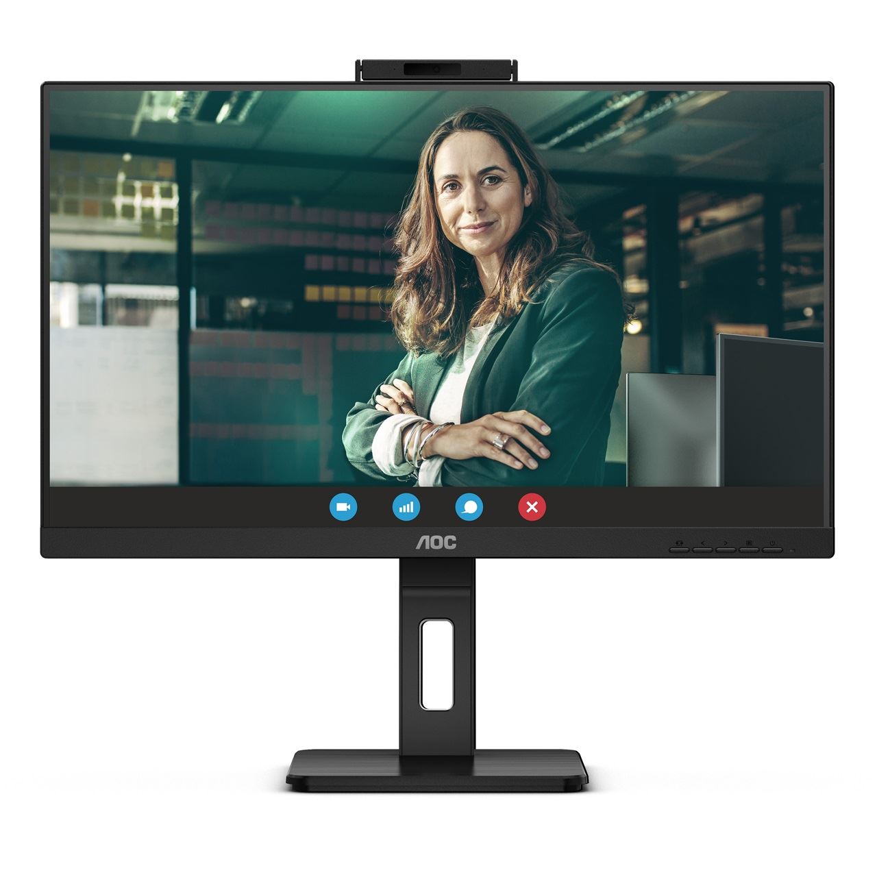 23,8" (60,47cm) AOC Pro-line 24P3CW schwarz 1920x1080 1x HDMI 1.4 / 1xUSB-C / 2xDisplayPort 1.2 / HDMI